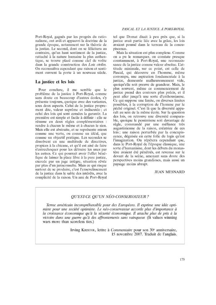 QU’EST-CE QU’UN NÉO-CONSERVATEUR ?
 – page 1
