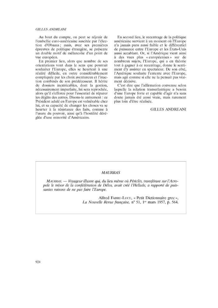MAURRAS
 – page 1