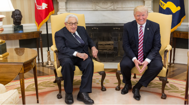 Henry Kissinger, Theodore Roosevelt et l’ordre mondial selon Trump
