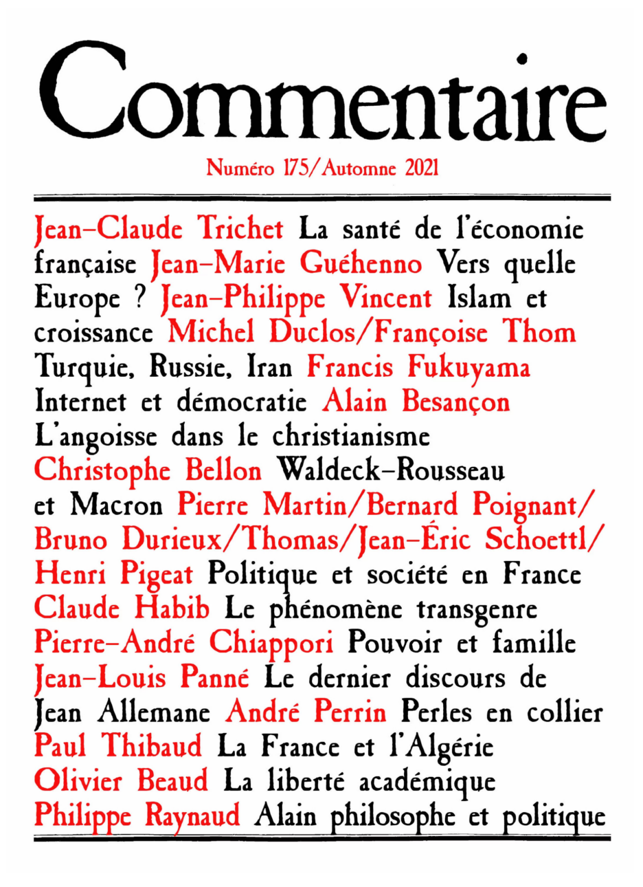 Numéro 175 / automne 2021