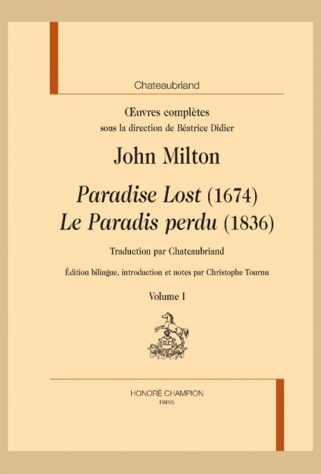 Le Milton de Chateaubriand
