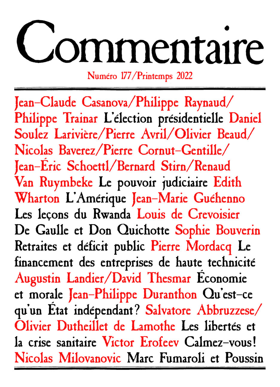 Numéro 177 / printemps 2022