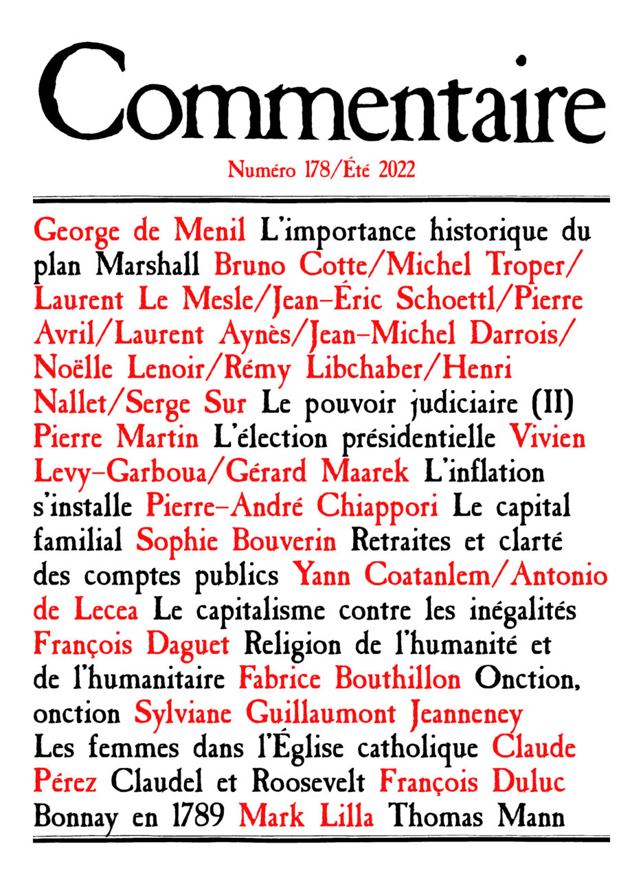 Numéro 178 / été 2022