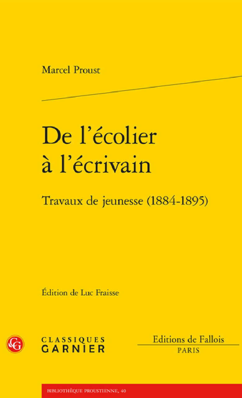 Proust écolier