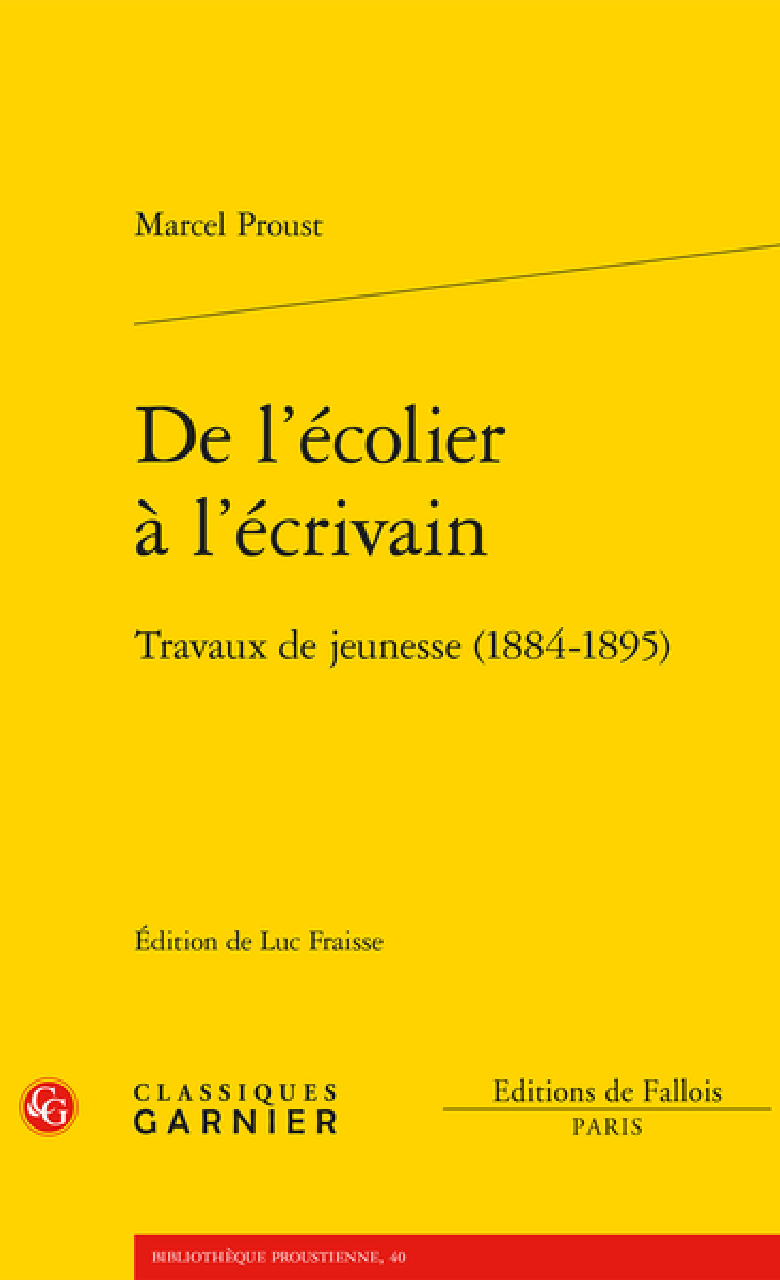 Proust écolier
