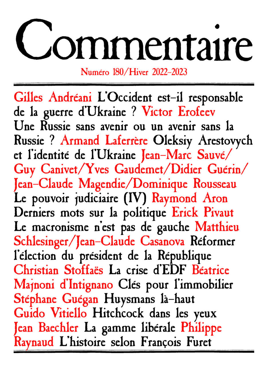 Numéro 180 / hiver 2022