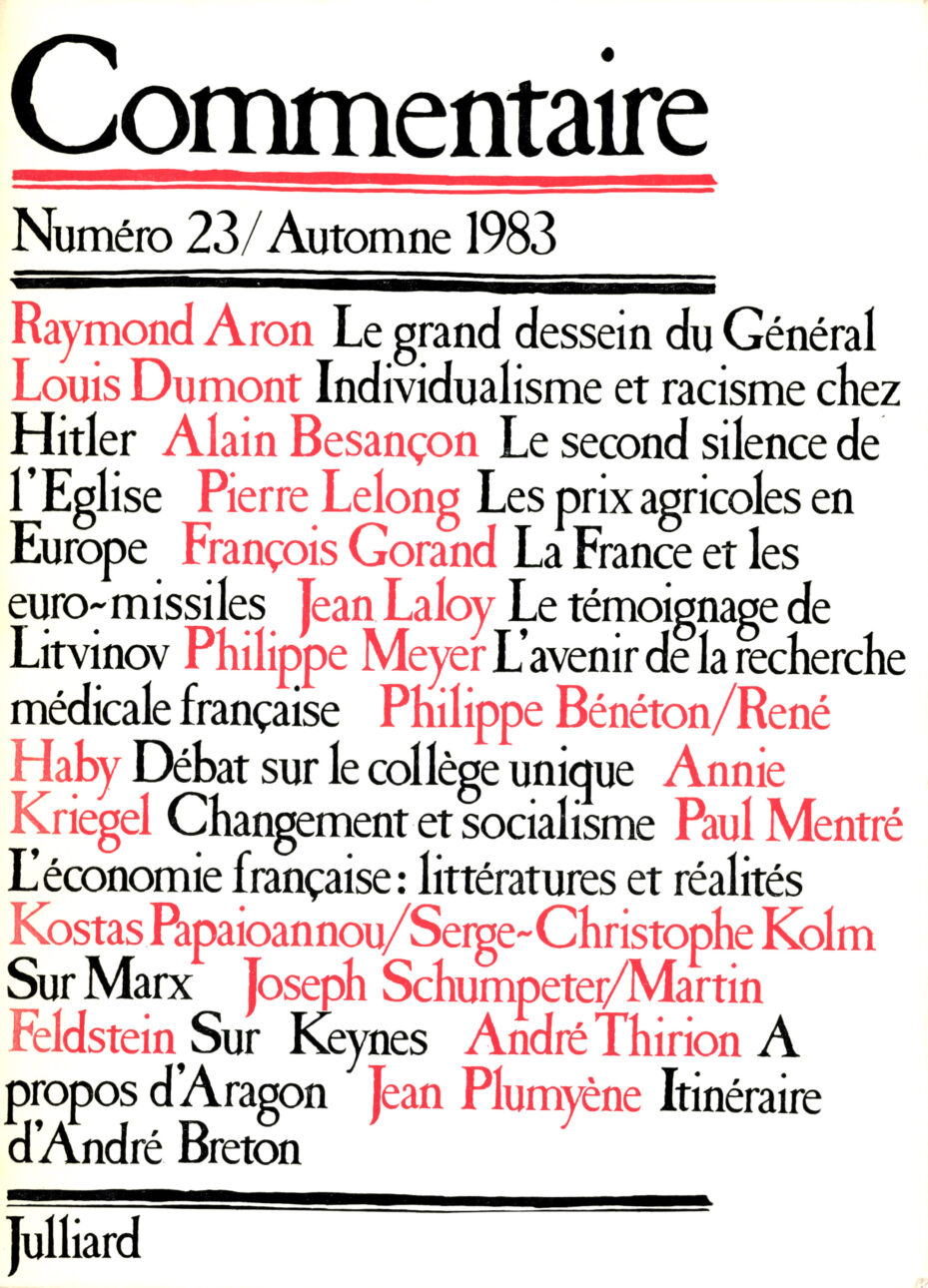 Numéro 23 / automne 1983