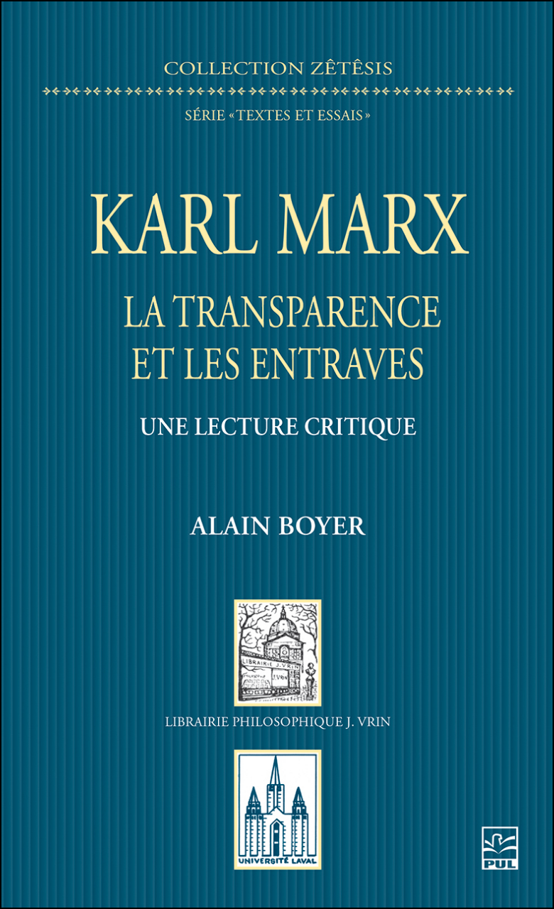 Marx, « grand penseur » et/ou « sophiste maudit »