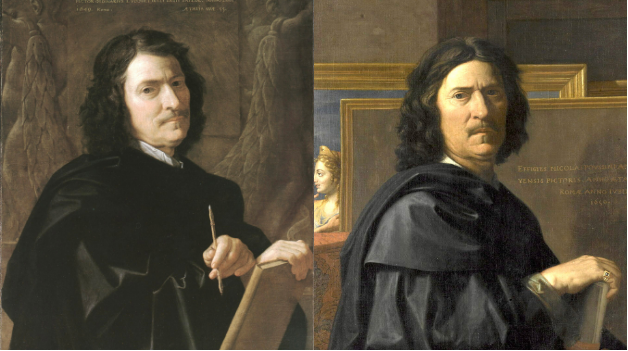 Le visage de Nicolas Poussin
